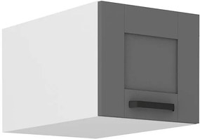 Horná kuchynská skrinka Lucid 40 NAGU-36 1F (korpus: biela + front: mdf dustgrey). Vlastná spoľahlivá doprava až k Vám domov. 1134736