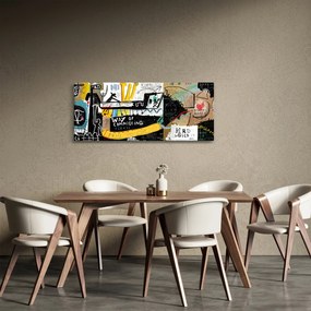 Obraz - Graffiti (120x50 cm)