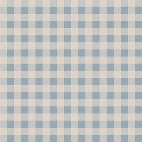 Tapeta klasická mriežková modro krémová 280×50 cm