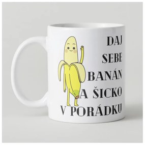 KH6-3 DR Hrnček - Daj sebe banan 330ml