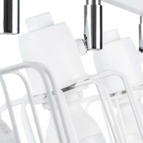 Sollux SL.1113 - Bodové svietidlo BELUCI 3xE14/40W/230V biela