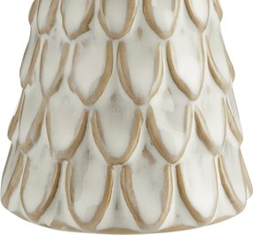 X-MAS Jedľa 16 cm - krémová