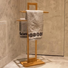 Stojan na uteráky Bamboo 2, bambus