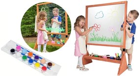 Obojstranná plexisklová tabuľa na kreslenie pre vonkajšie aj vnútorné použitie