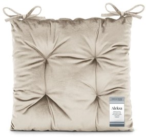 Zamatový sedák 40x40 cm Aleksa – Restilo
