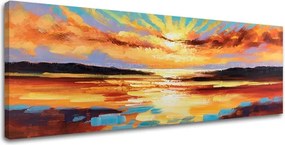 Obraz na plátne ZÁPAD SLNKA