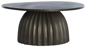 Kovový okrúhly odkladací stolík ø 70 cm Veglia – Light &amp; Living