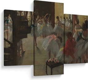Obraz - Edgar Degas, The Dance Class, reprodukcia (90x60 cm)