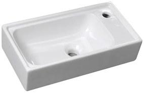 Sapho, ORION keramické umývadlo 50x25cm, biela, 7045
