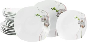 XXXLutz JEDÁLENSKÝ SERVIS Square Orchidee 18-dielne Creatable - Online Only bytové doplnky - 007768052005