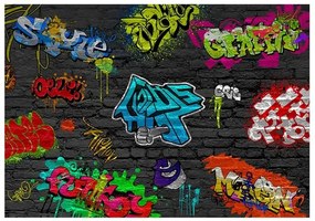 Fototapeta - Graffiti wall Veľkosť: 250x175, Verzia: Standard