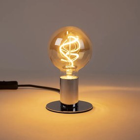 Sada 5 stmievateľných LED žiaroviek so špirálovým vláknom E27 G95 zlatá 4W 270lm 2100K