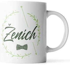 Sablio Hrnček Ženích motýlik - 890 ml - XXL