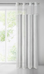 ZÁCLONA GRACE 140X250 CM BIELA
