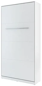 Sklápacia posteľ Concord Pro I, Farby: biely / biely lesk, Rozmer postele: 120x200