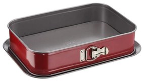 Tefal - Rozkladacia forma na koláč DELIBAKE 36x24 cm červená