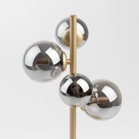 Brilagi - LED Stolná lampa MILLA 4xG9/3W/230V zlatá/dymová