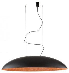 Závesné svietidlo Nowodvorski Canoe Black/Copper 10322