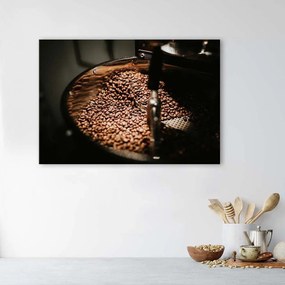 Obraz na plátně Zrnková káva kuchyně - 120x80 cm