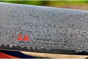 nůž Gyuto / Chef 240 mm Suncraft Senzo Twisted Octagon Damascus