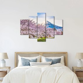 Obraz - Japonsko na jar (150x105 cm)