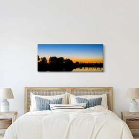 Obraz západu slnka (120x50 cm)