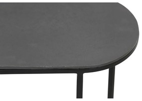 Kovové odkladacie stolíky v súprave 2 ks 26x53 cm Bocov – Light &amp; Living