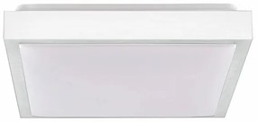 Stropné svietidlo KAZIMIERZ 2xE27/20W/230V 29,5x29,5 cm strieborná