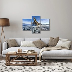 Obraz ľadovej skaly (90x60 cm)