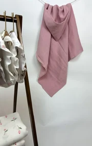 INTERMEDIC SK Osuška pre bábätka Mušelín Ružová 70x70 cm