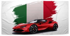 Sablio Uterák Ferrari Talianska vlajka - 70x140 cm