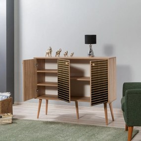 Skrinka Mega Stripes Sonoma Oak