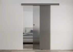 Interiérové dvere Naturel Glasa posuvné 80 cm dark Grey čiré GLASA1G80PO