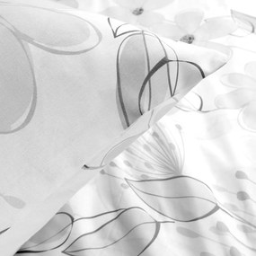 RENFORCÉ OBLIEČKY LARISSA EXCLUSIVE 200X220 CM, 2 KS 70X80 CM KVETY