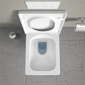 DURAVIT Vero Air závesné WC Rimless s hlbokým splachovaním, 370 x 570 mm, biela, s povrchom HygieneGlaze, 2525092000