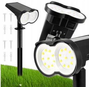 ECOLIGHT Solárny LED záhradný reflektor