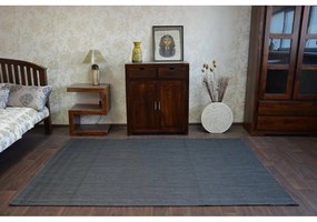 Kusový koberec Flat čierny 120x170cm