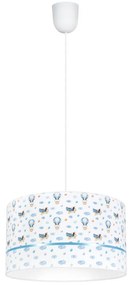 Detský luster PIKKI 1xE27/60W/230V modrá
