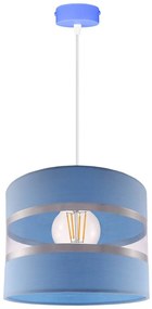 Závesné svietidlo Elegance, 1x textilné tienidlo (výber z 8 farieb), (výber z 3 farieb konštrukcie)