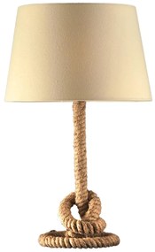 ONLI - Stolná lampa CORDA 1xE27/22W/230V 50 cm béžová