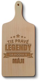 Sablio Doštička Tie pravé legendy sa rodia v máji