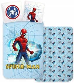 DETSKÉ BAVLNENÉ OBLIEČKY SPIDERMAN 140X200 CM, 1KS 70X90 CM VZOROVANÉ