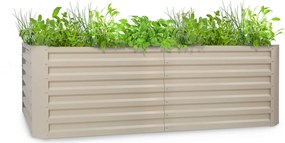 Blumfeldt High Grow Straight vyvýšený záhon 200x60x100 cm 1200 l oceľový