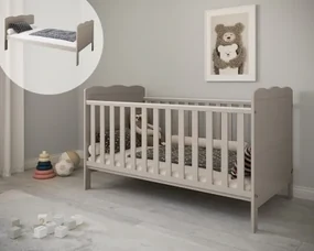 Postieľka ISABEL 140x70, kašmírová