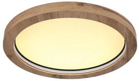 Globo 41374-24R - LED RGBW Stmievateľné stropné svietidlo BRANZA LED/24W/230V + DO