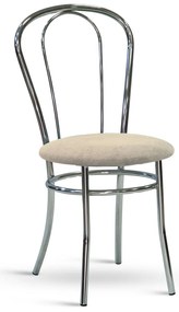 Stima Stolička BISTRO Vyberte látku ->: LUX Hnedá 12