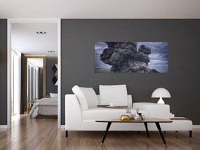 Obraz - Sopečná erupcia (120x50 cm)