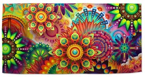 Sablio Uterák Farebné obrazce - 70x140 cm