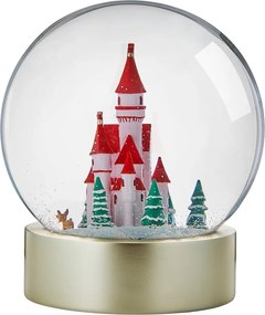 CASTLE Snehová guľa svietiaca zámok 20 cm