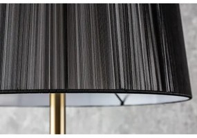 Stojaca lampa 41526 Lux III Čierna-zlatá  - Komfort-nábytok